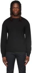 Theory Black Wool Sweater