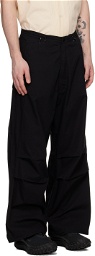 Maharishi Black 4238 Oversized Trousers