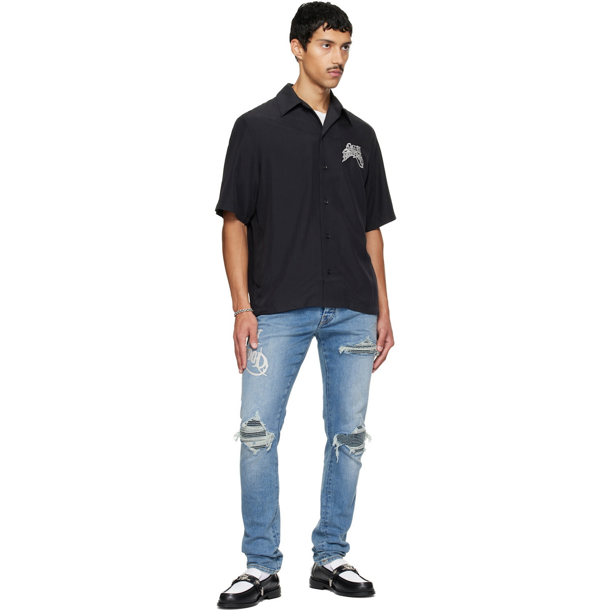 AMIRI Indigo 'Amiri Hollywood' MX1 Jeans