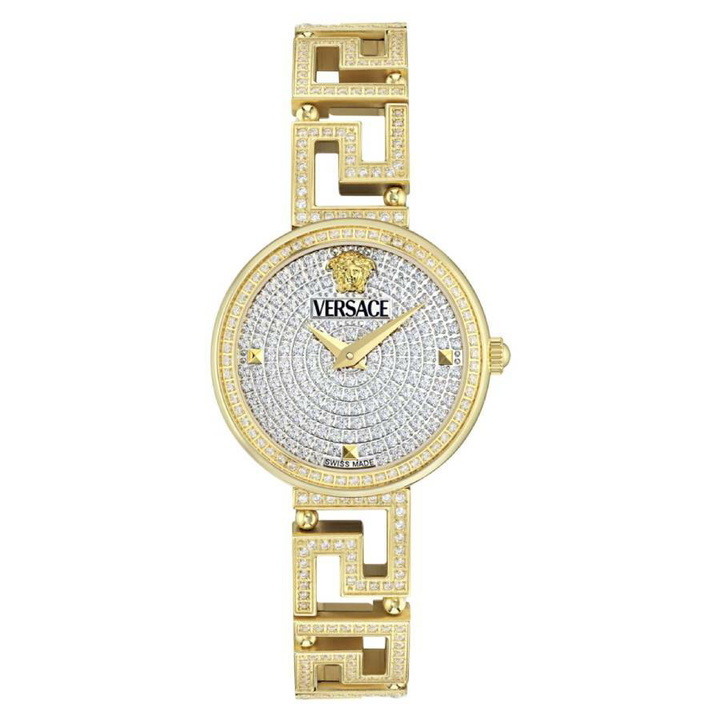 Photo: Versace Greca Goddess Quartz Diamond Ladies Watch VE7A00524