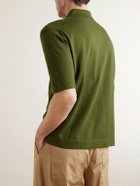 PIACENZA 1733 - Knitted Cotton Shirt - Green