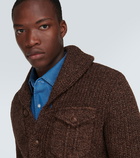 RRL Wool, cotton and linen cardigan