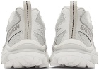 Salomon White & Gray XT-6 Expanse Sneakers