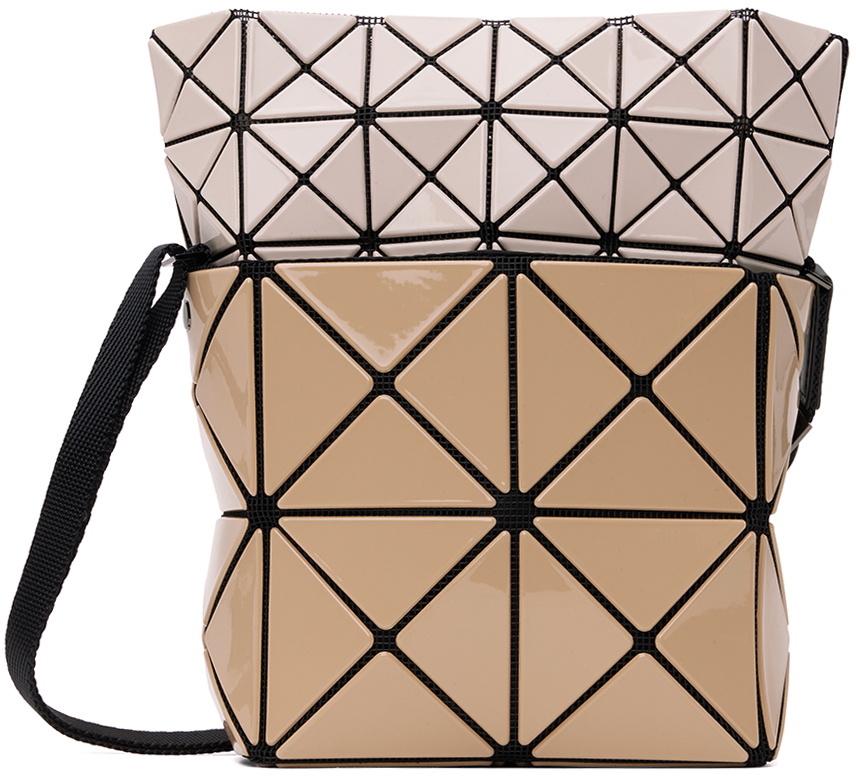 BAO BAO ISSEY MIYAKE ショルダーバッグLUCENT NEST BAO BAO ISSEY MIYAKE Tan & Beige Lucent Nest Bag Bao Bao Issey Miyake