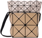 BAO BAO ISSEY MIYAKE Tan & Beige Lucent Nest Bag