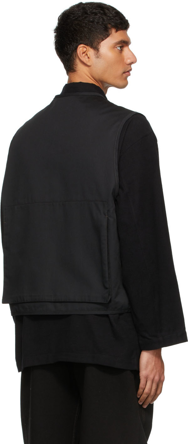 Lemaire Black Reporter Vest