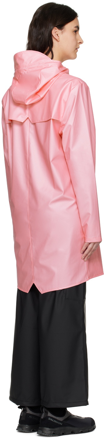 RAINS Pink Long Coat