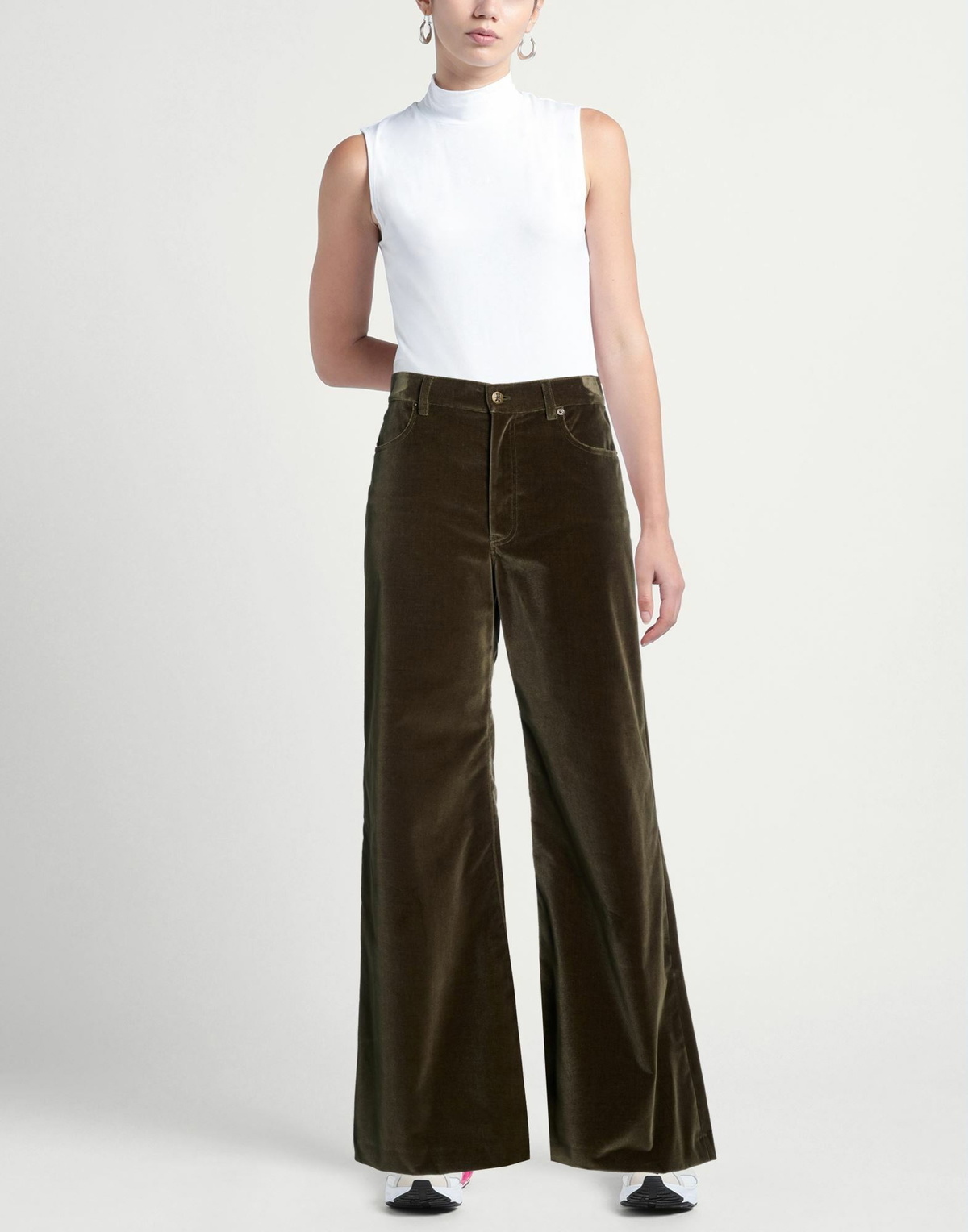 La Doublej Womens Pants Dark in Green