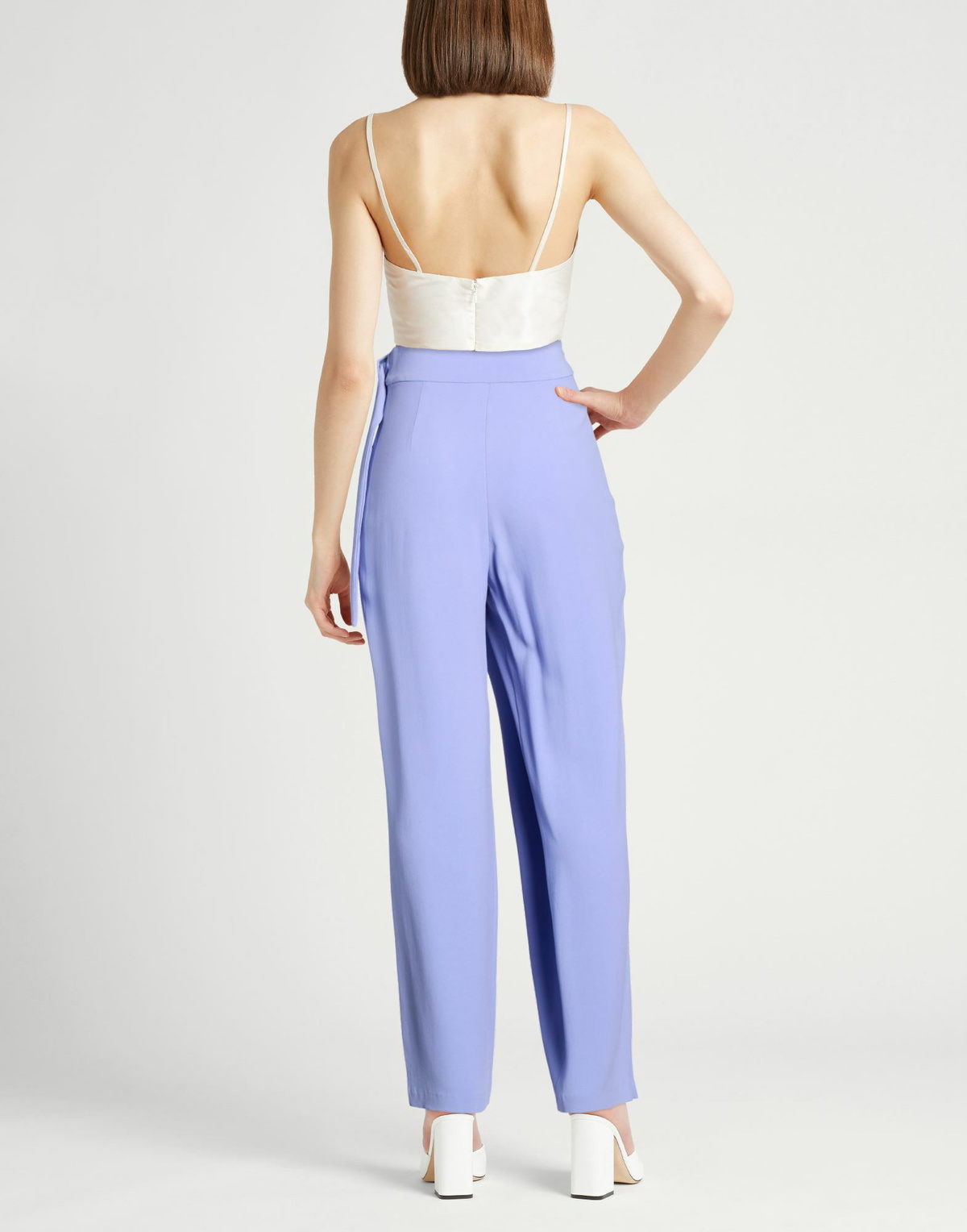 Erika Cavallini Womens Pants in Lilac