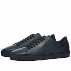 Axel Arigato Men's Clean 90 Sneakers in Navy Monochrome Leather