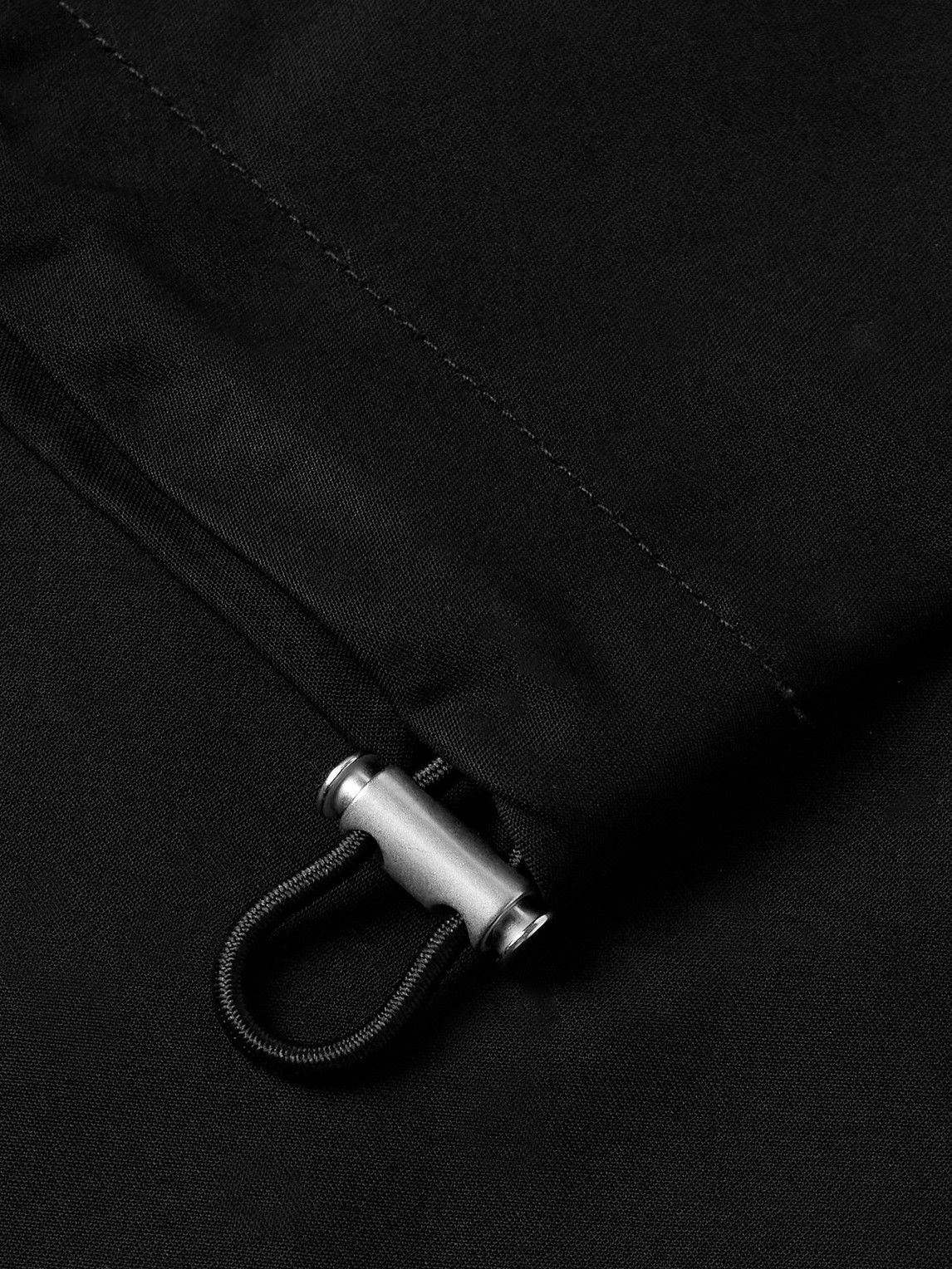 AGOLDE - Laurie Cotton-Canvas Bomber Jacket - Black