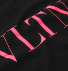 Valentino - Logo-Print Cotton-Jersey T-Shirt - Pink