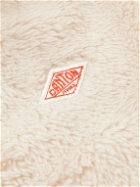 Danton - Logo-Appliquéd Fleece Gilet - Neutrals