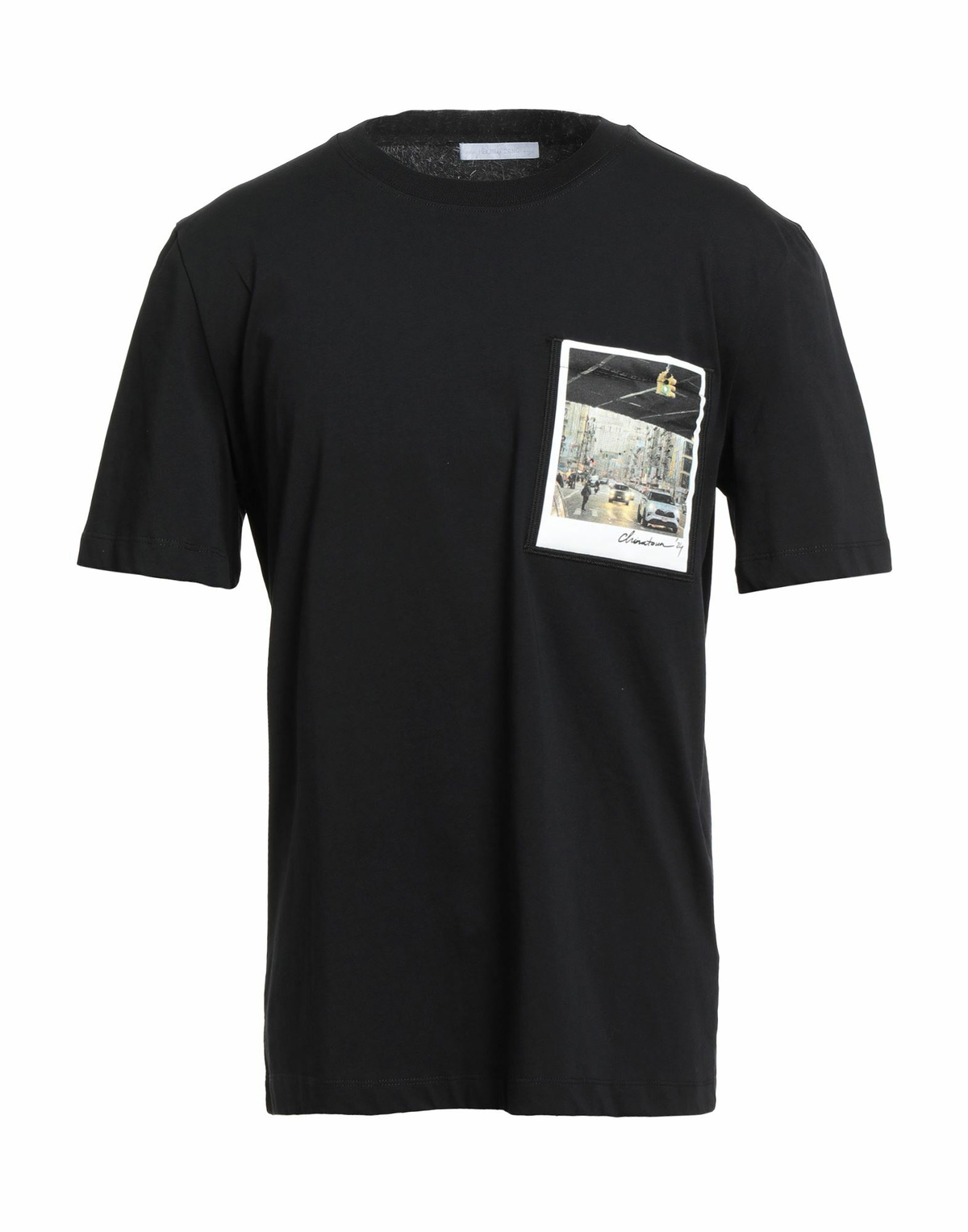 Helmut Lang Mens T-shirt in Black