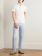 Orlebar Brown - Fallon Straight-Leg Cotton-Blend Twill Trousers - Blue