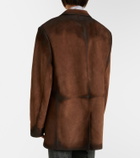 Acne Studios Suede blazer