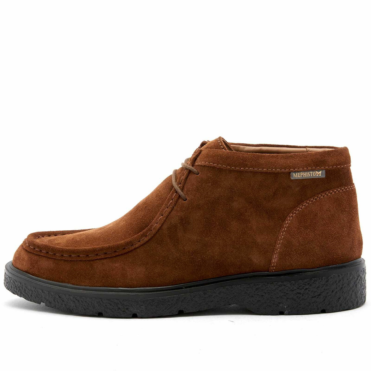 Mephisto Men's Evrard Chukka Boot in Brown Suede