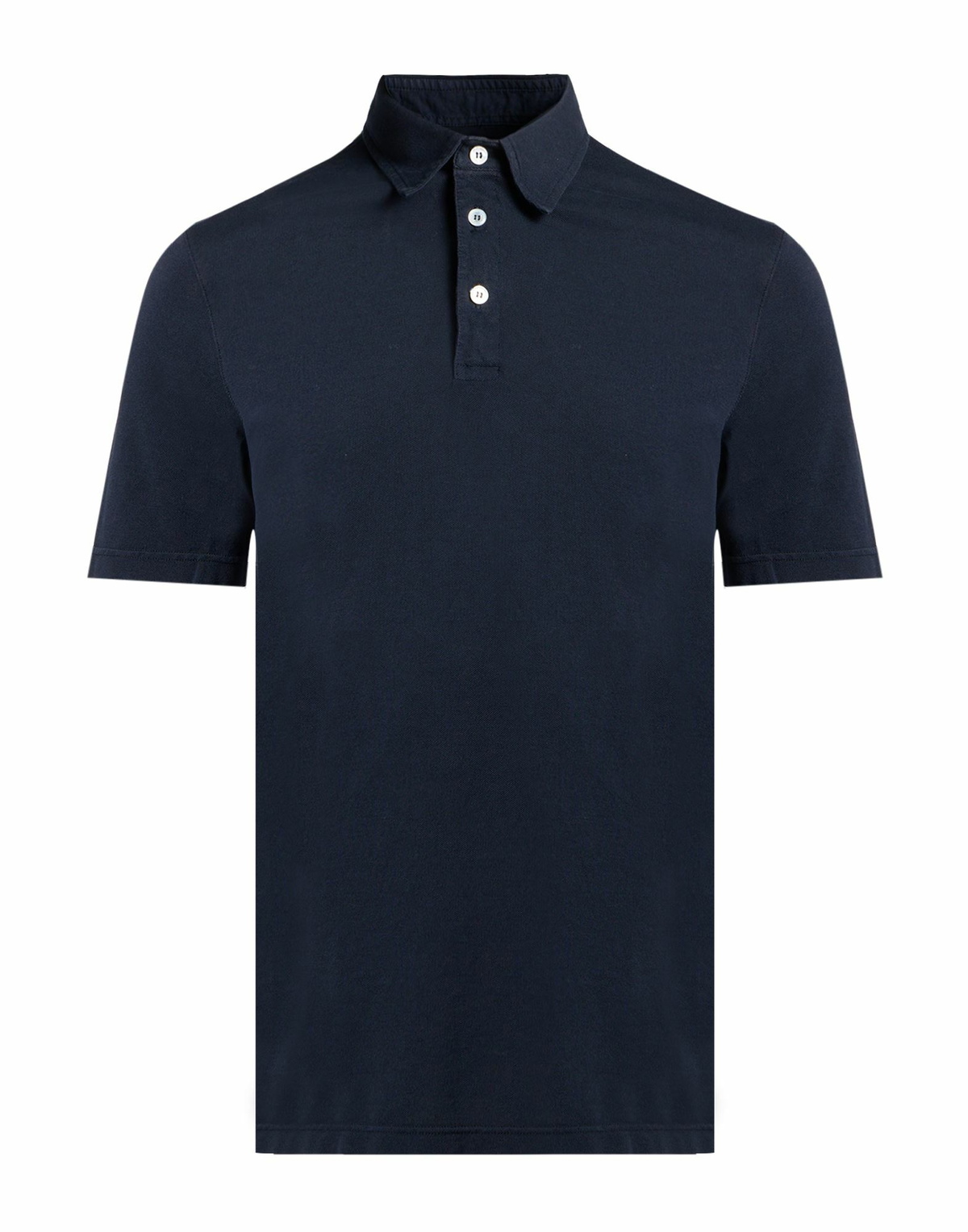 Fedeli Mens Polo shirt Midnight in Blue
