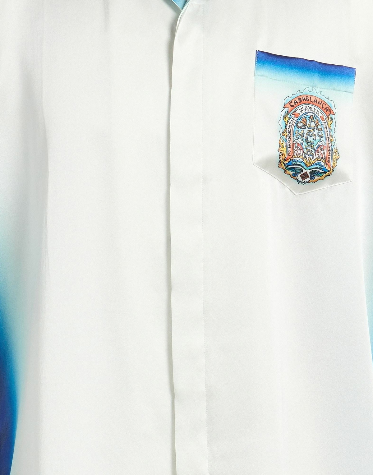 Casablanca Mens Shirt in Off white