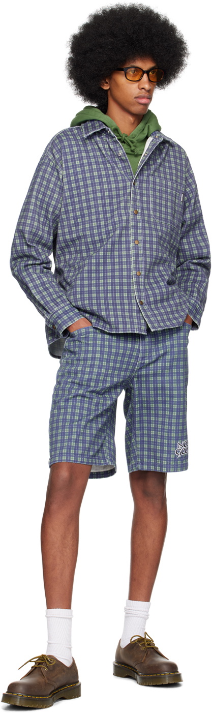 Noon Goons Blue Surf Denim Shirt