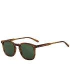 Garrett Leight Men's Ruskin Sunglasses in Eco Blonde Tortoise