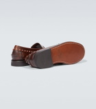 Alanui ALANUI x Sebago Dan leather loafers