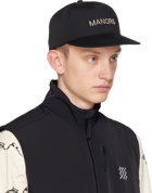 Manors Golf Black Retro Crown Cap