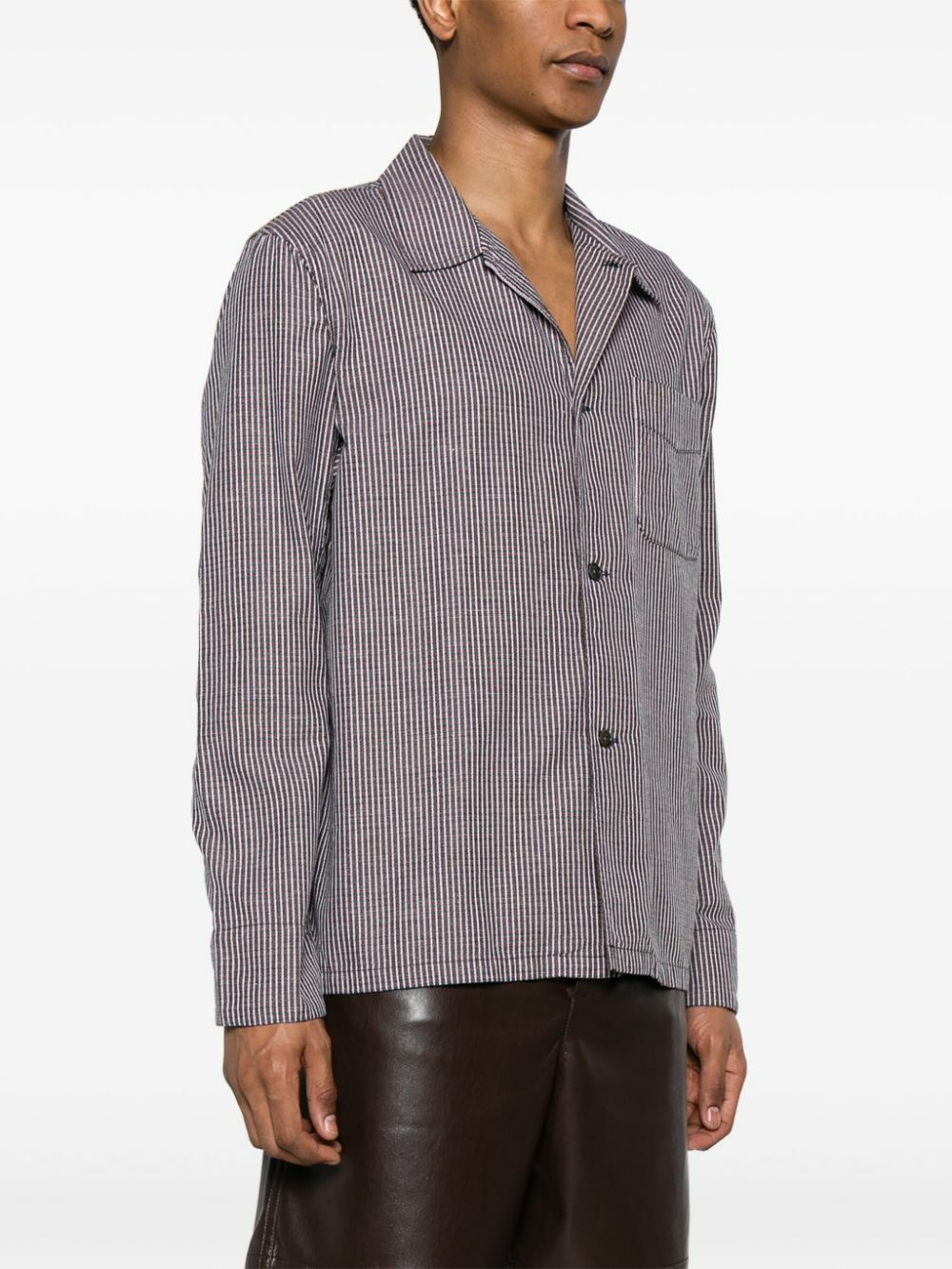 OUR LEGACY Black Box Checked Long-Sleeve Shirt Our Legacy