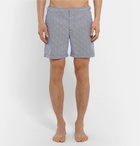 Orlebar Brown - Bulldog Mid-Length Printed Swim Shorts - Men - Navy