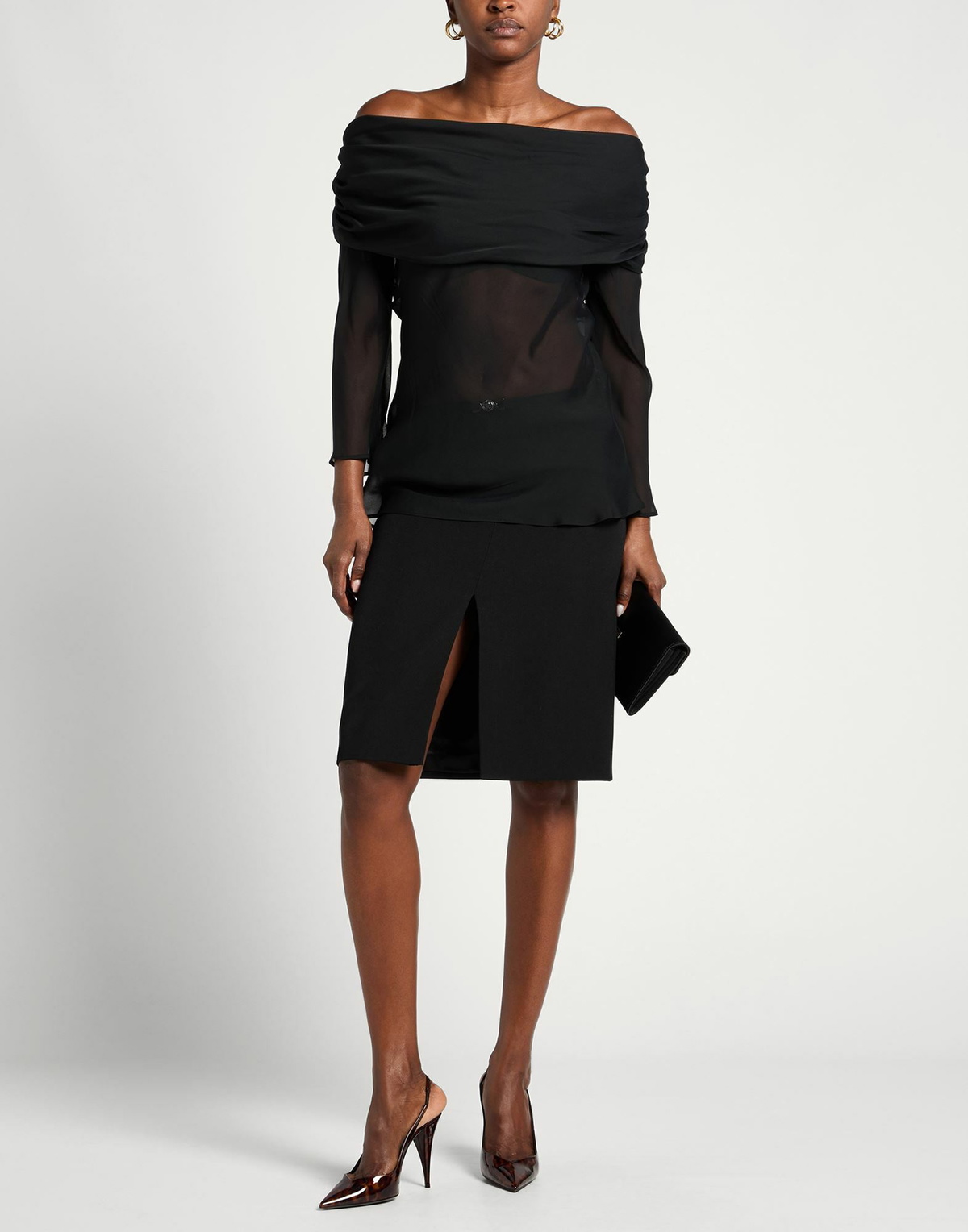 Semicouture Womens Top in Black