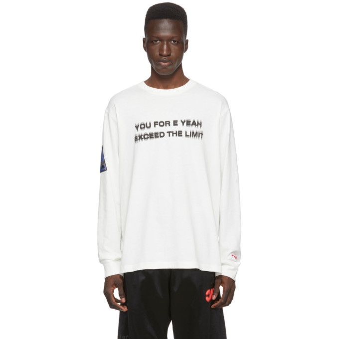 Photo: adidas Originals by Alexander Wang Off-White Exceed The Limit Long Sleeve T-Shirt