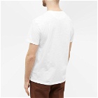 Valentino Men's College Logo T-Shirt in White/Black