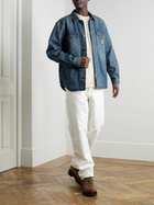 Carhartt WIP - Eldon Logo-Appliquéd Organic Cotton-Jersey T-Shirt - Neutrals