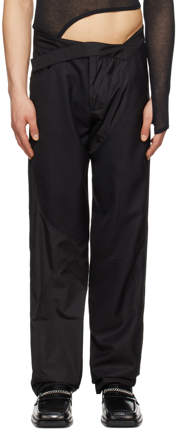 Mainline:RUS/Fr.CA/DE Black Jules Trousers