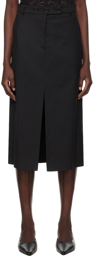Photo: The Garment Black Pluto Midi Skirt