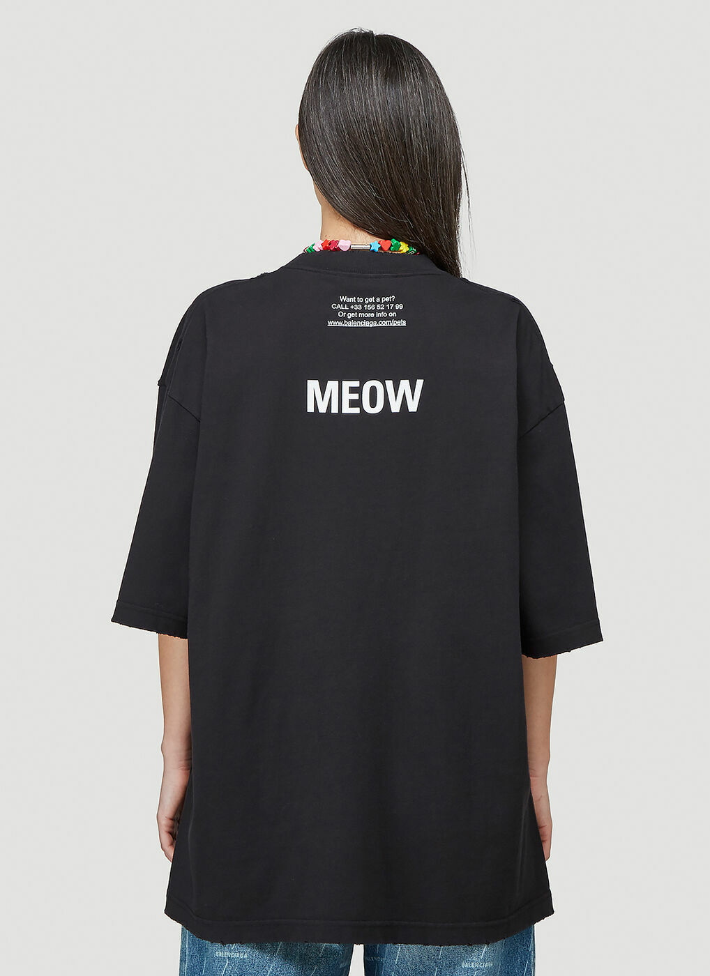 FIND BALENCIAGA I LOVE CATS SHIRT WITH TAGS   rQualityReps