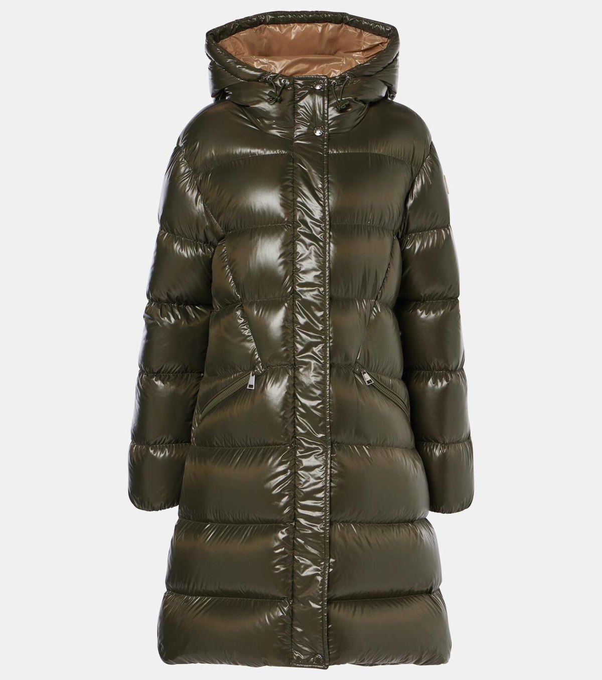 日本未入荷!! MONCLER Bellevueロングダウンジャケット Moncler Bellevue Long Belted Puffer Coat | Neiman Marcus