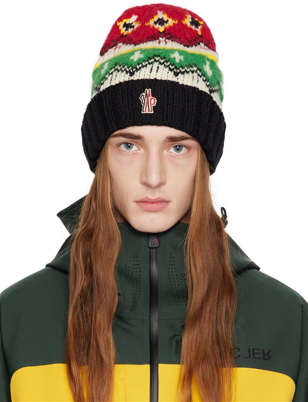 Photo: Moncler Grenoble Multicolor Wool Beanie