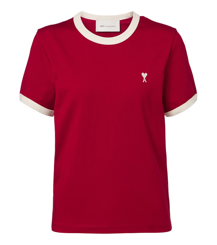 Photo: Ami Paris Ami de Cœur cotton jersey T-shirt
