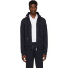 Moncler Navy Maglia Cardigan Hoodie