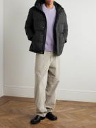 NN07 - Matthew 8245 Quilted Padded Recycled-Shell Hooded Jacket - Black