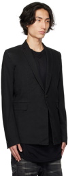 Boris Bidjan Saberi Black Suit2 Blazer