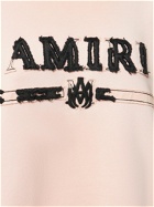 AMIRI - Ripped Logo Embroidered Sweatshirt