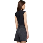AGOLDE Black Agata Bodysuit