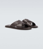 Orlebar Brown Muro leather sandals
