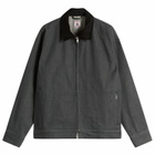 Randy's Garments Men's Randy’s Garments  Station Jacket in Washed Charcoal Cone Denim