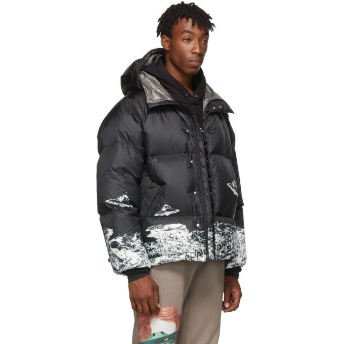 Undercover Black Valentino Edition Down UFO Jacket Undercover