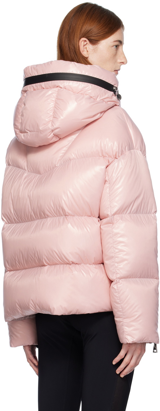 Moncler Pink Huppe Down Jacket Moncler