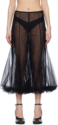 Renaissance Renaissance Black Loulou Tulle Trousers