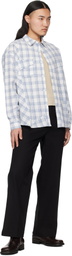 lesugiatelier Black Cotton Twill Trousers